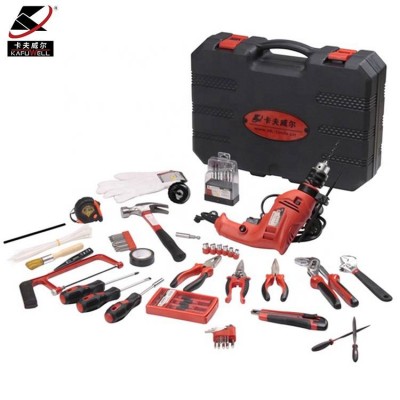 Kafuwell-p1044a 94pcs Power Tools Combo Set Ferramentas Professional Electric Tools Sets Electric Drill Tool Repair Kit In Stock