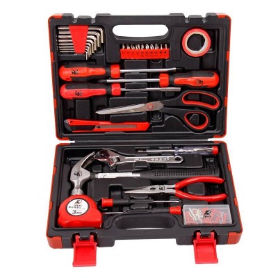 Kafuwell H2686a 32pcs Tools Set Household Tool Kit Daily Use Tool Kit For Home Repair.